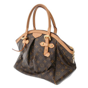 Louis Vuitton Tivoli Brown Handbag Canvas Monogram
